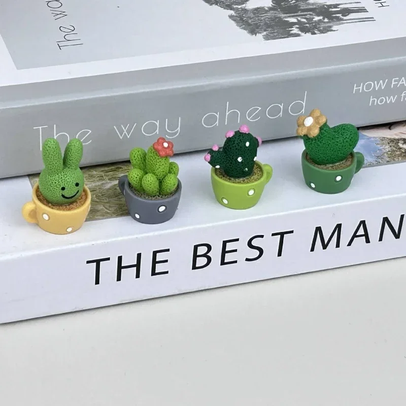 Маленький орнамент из смолы кактус микропейзажный миниатюрные предметы