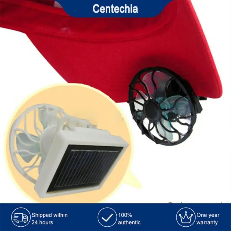 

Safe Cooler Ventilador Solar Clip Cap Portable Electric Fans Blower Pollution-free Fan Summer Air Cooling Mini Novel Clean