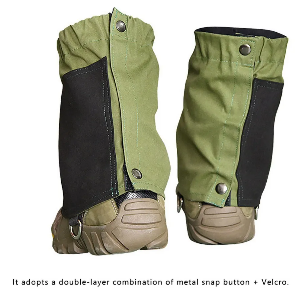 Женские зимние гетры для ног теплые бахилы походные ботинки леггинсы обувь