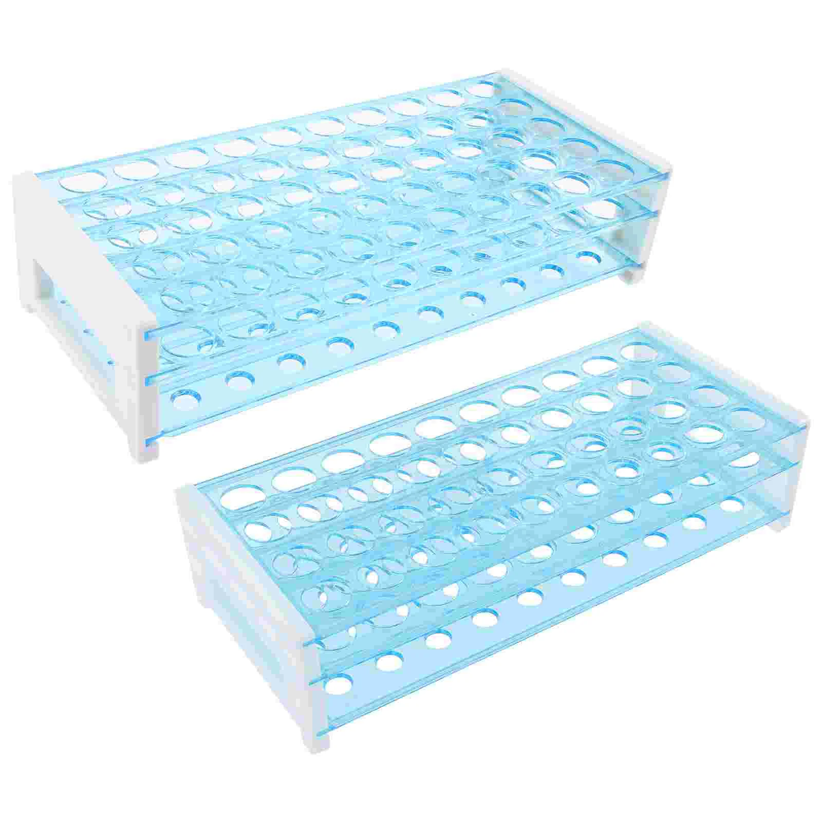

2pcs Multipurpose Test Tube Holder Laboratory Tube Rack Sampling Tube Stand Vial