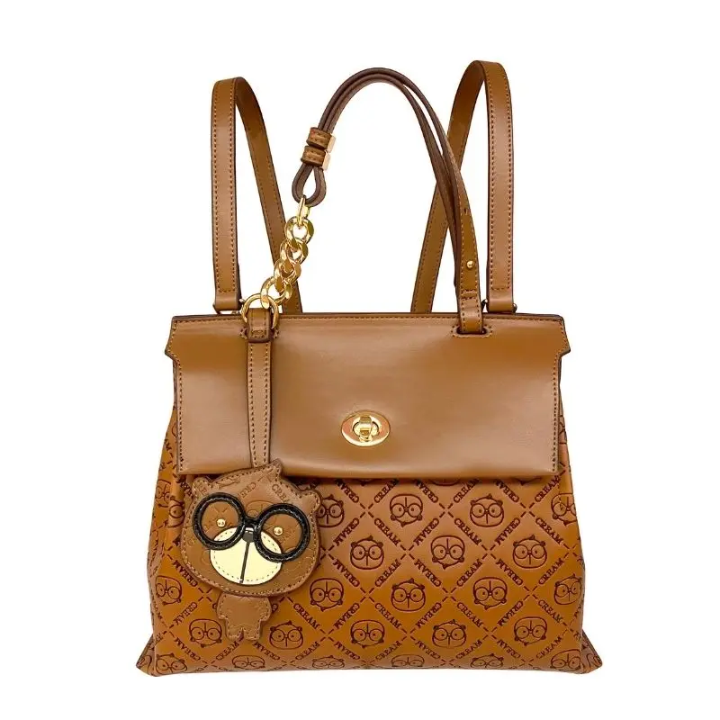 Многофункциональная большая сумка-тоут кремового медведя женские сумки 2024 сумка