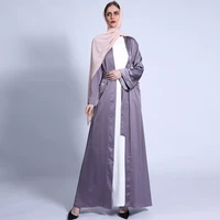 trendy flare sleeve fancy abaya for women muslim saudi dubai kaftans caftan open kimono islamic robe fashion cardigan maxi