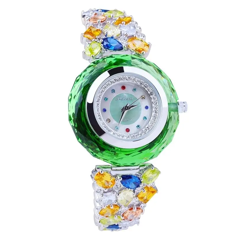 

Niche Luxury Watch Crystal Watch Inlaid Crystal Jewelry Watch Quartz Watch Korean Watch
