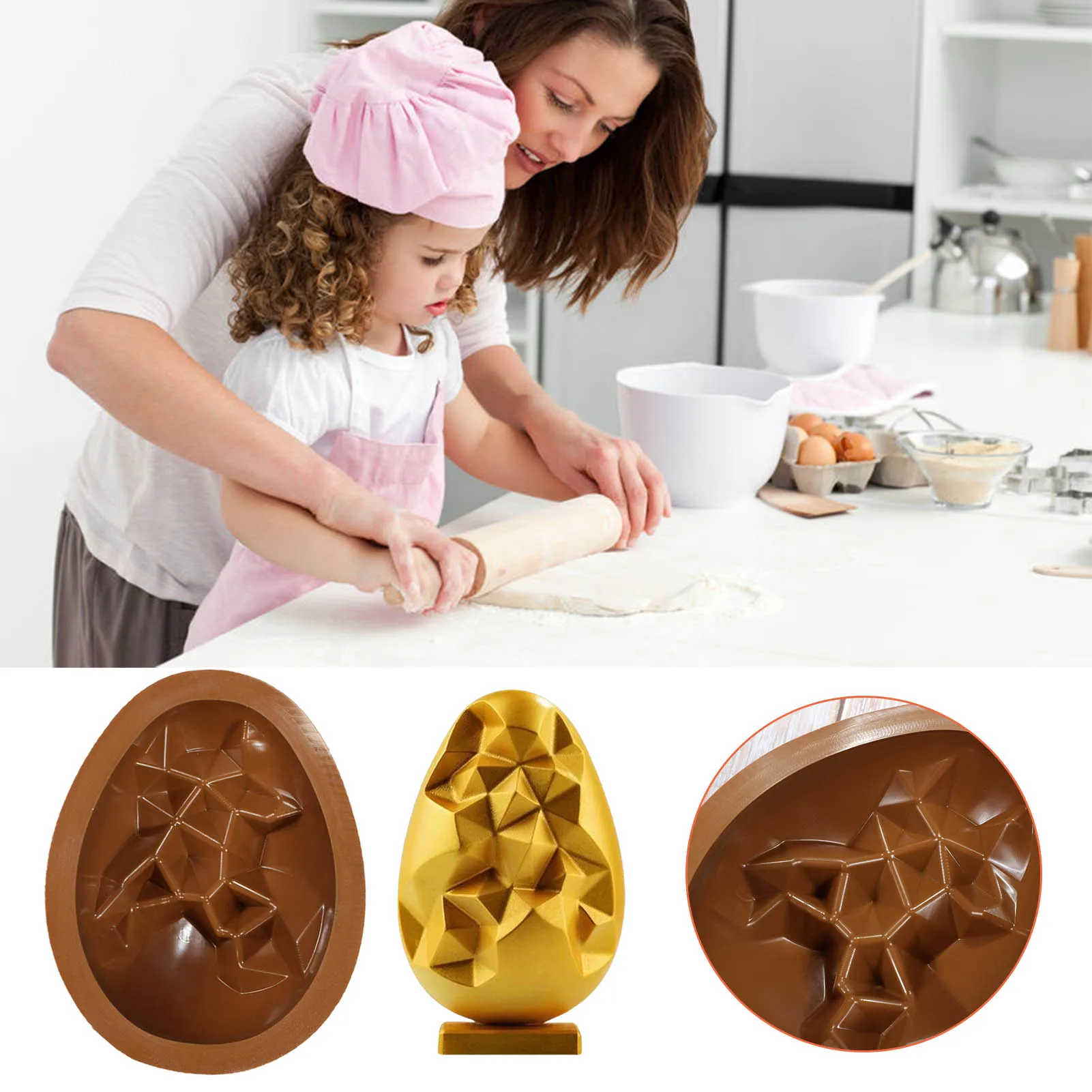 Форма для яиц силиконовая форма в форме яйца сковорода выпечки полимерная торта