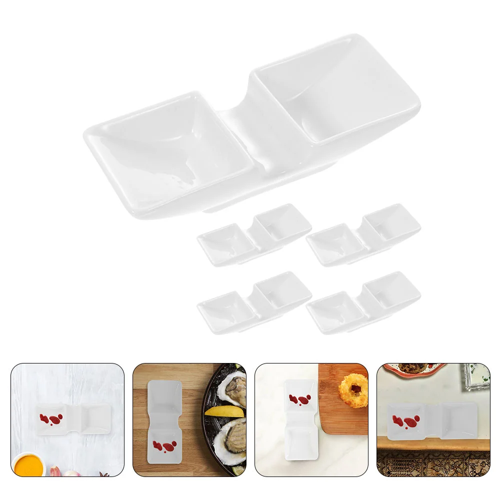 

Sauce Dishes Bowls Bowl Dipping Dish Dip Ceramic Soy Sushi Seasoning Plates Serving Oil Wasabi Holder Appetizer Condiment Snack