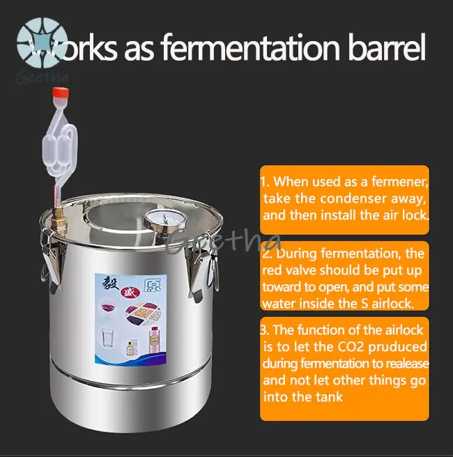 Новое поступление 10 л дистиллятор для самогона сделай сам с циркуляционным