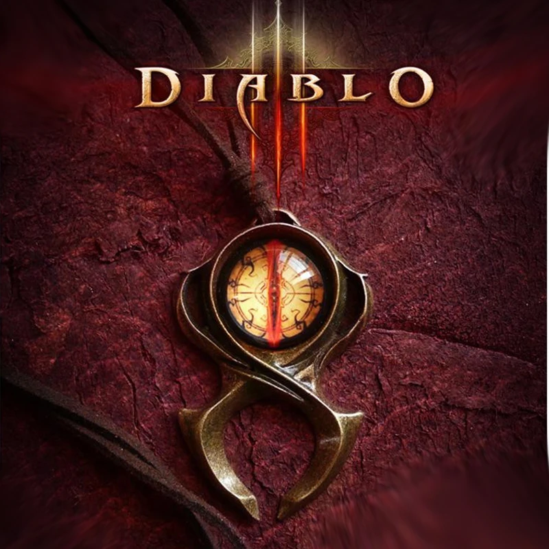 

Диабло 3 Leah Hradi Keeper подвеска-оберег Amulet потовая веревка цепочка ожерелье Поклонники подарочные аксессуары