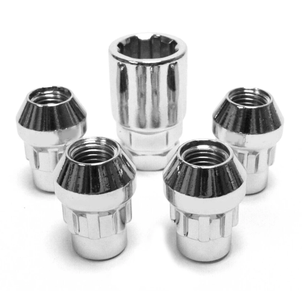 

Car Wheel Nut Durable High Quality Practical Silver Solid Design Steel 22mm Brand New For Land Rover Discovery