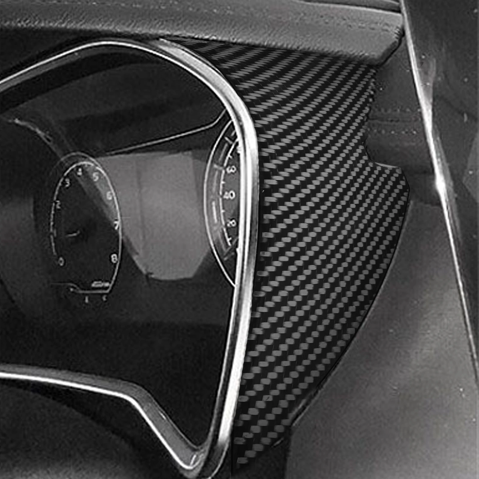 Фото Для Geely Coolray Proton X50 2018-2023 углеродное волокно переключение передач воздуховыпускное отверстие оконный подъемник рулевое колесо подходит для телефона №4
