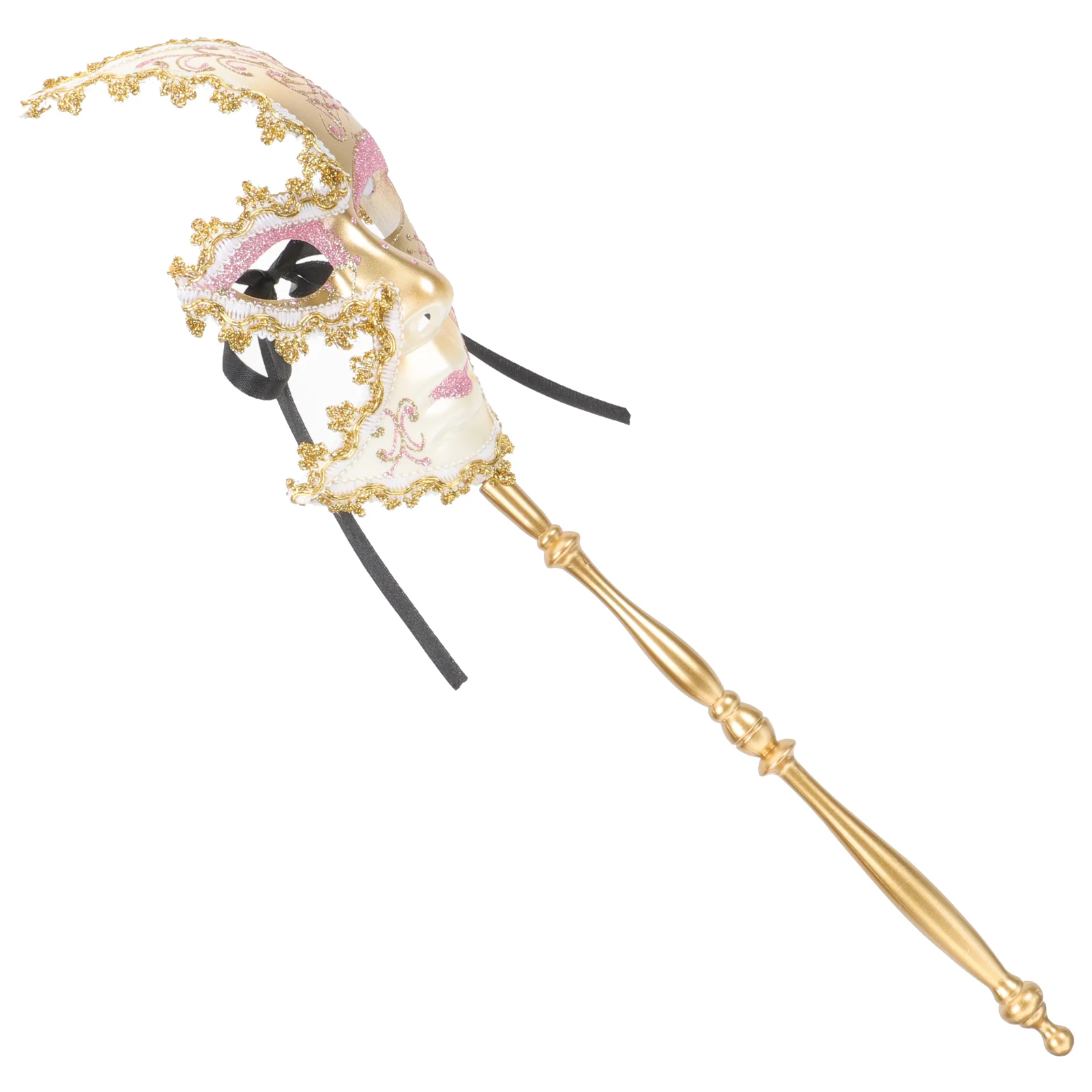 Венецианская маска для бала-маскарада орнамент декор кружевные аксессуары