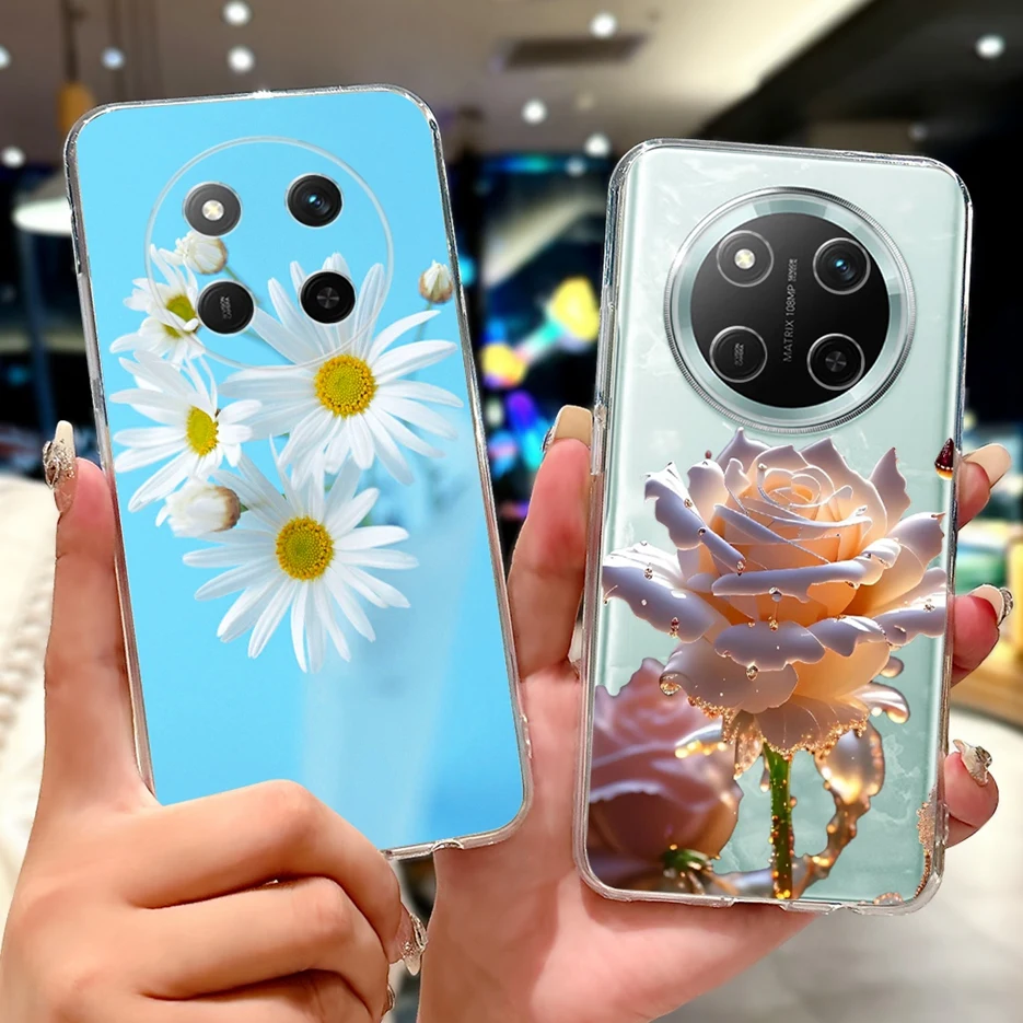Фото Чехол для Honor Magic7 Lite Magic 7 Pro 5G, новый модный окрашенный чехол, мягкий тонкий чехол для телефона Honor Magic7 Pro Magic 7 Lite Shell №4