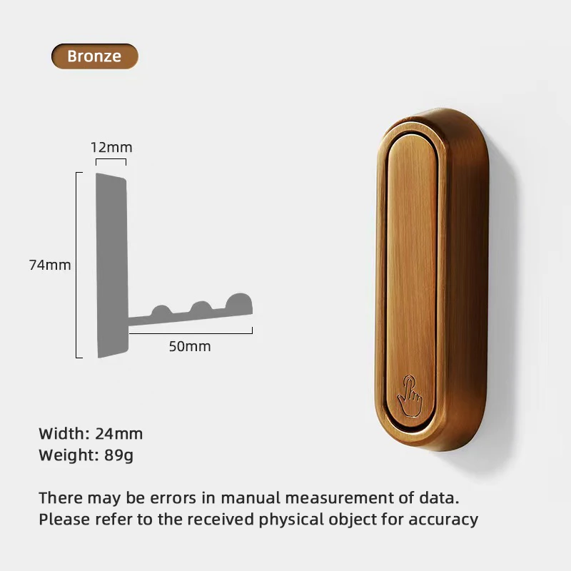 

Складной черный крючок из цинкового сплава