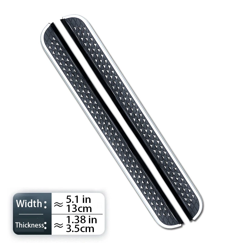 2 шт. подходят для Toyota Corolla Cross 2022-2024 боковая подножка алюминиевая педаль (с