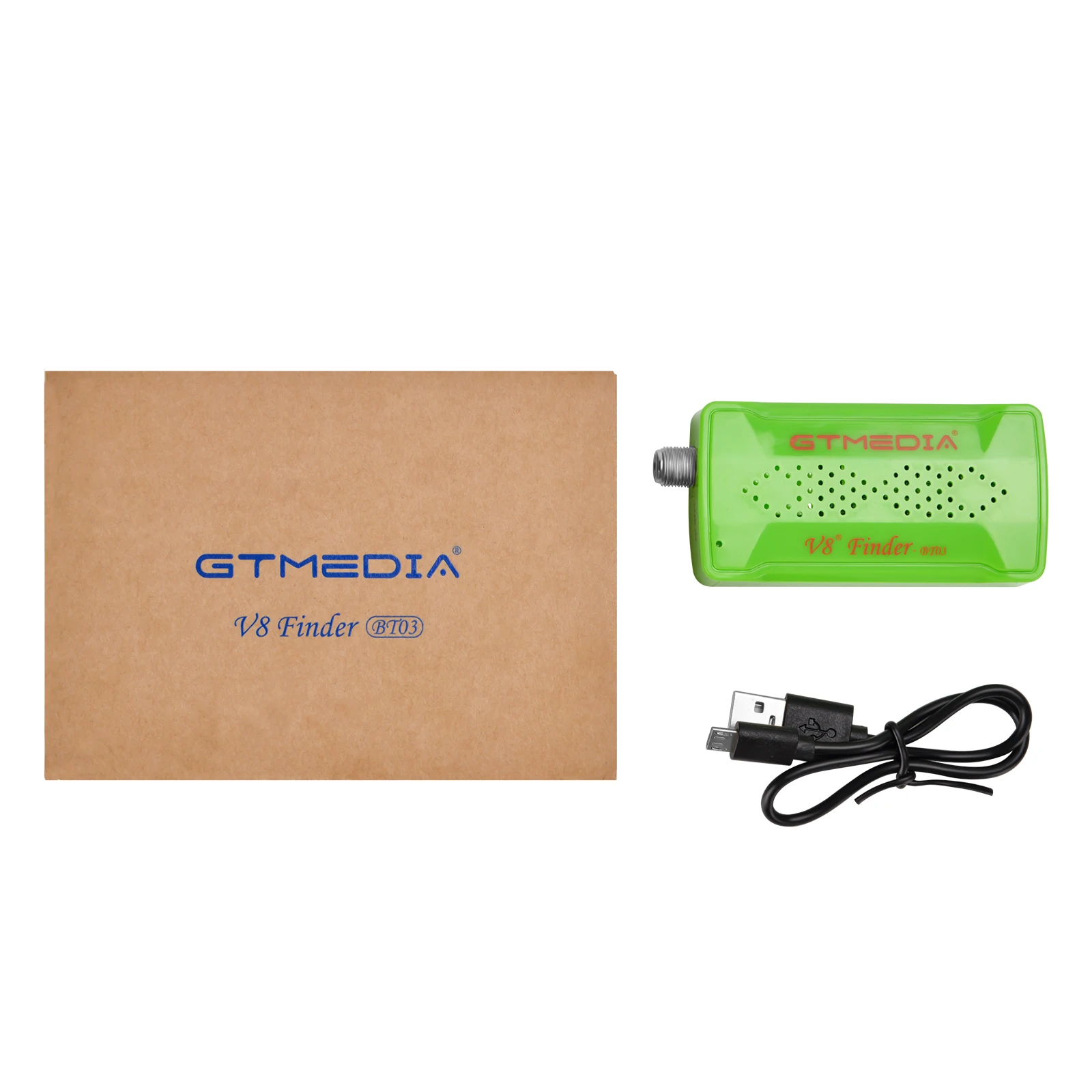 Цифровой спутниковый искатель Gtmedia FTA Band Bluetooth HD с поддержкой Android и IOS для 1080P