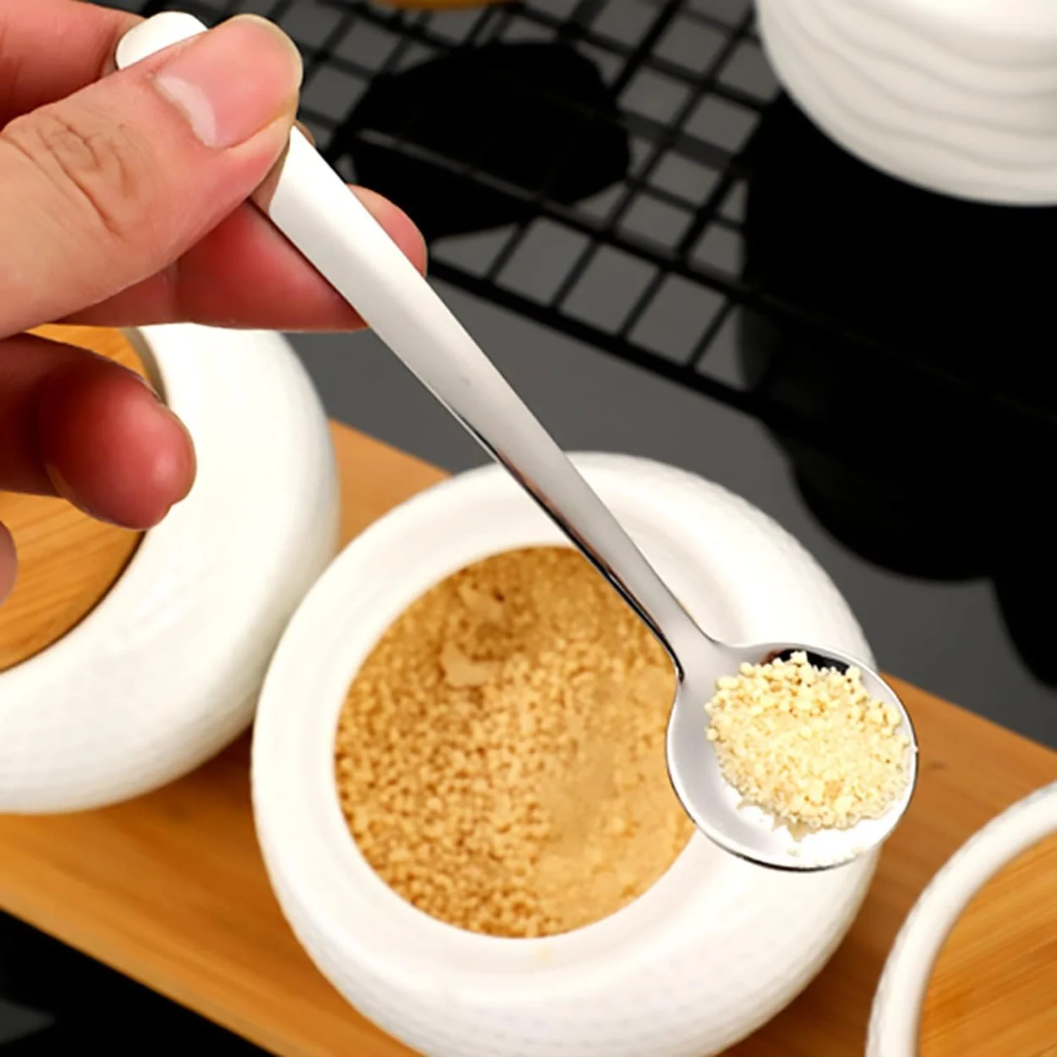 Ложки для эспрессо Demitasse 12 предметов чайная ложка из нержавеющей стали 304
