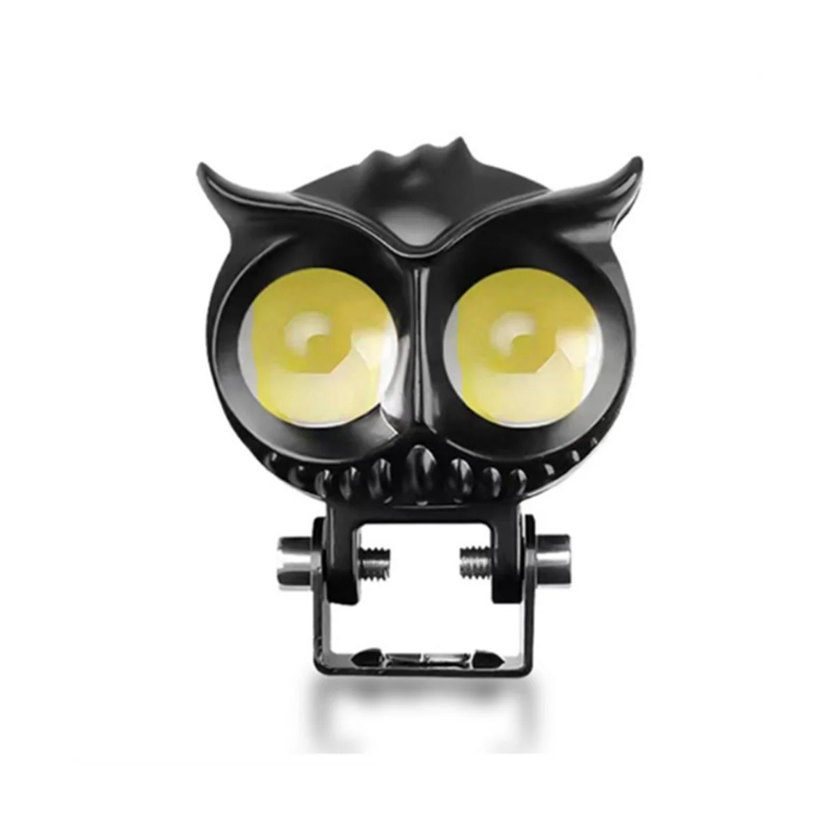 

Motorbike LED Owl Spotlight Long and Near Light Front Illumination Fog Light Two-Colour Flashing Light Universal