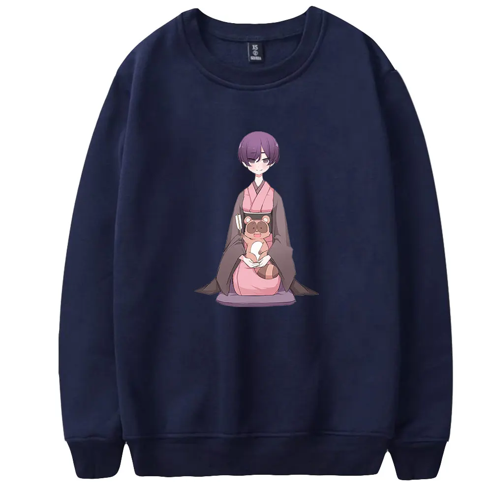 

Свитшот унисекс с круглым вырезом, без хвоста, в стиле аниме