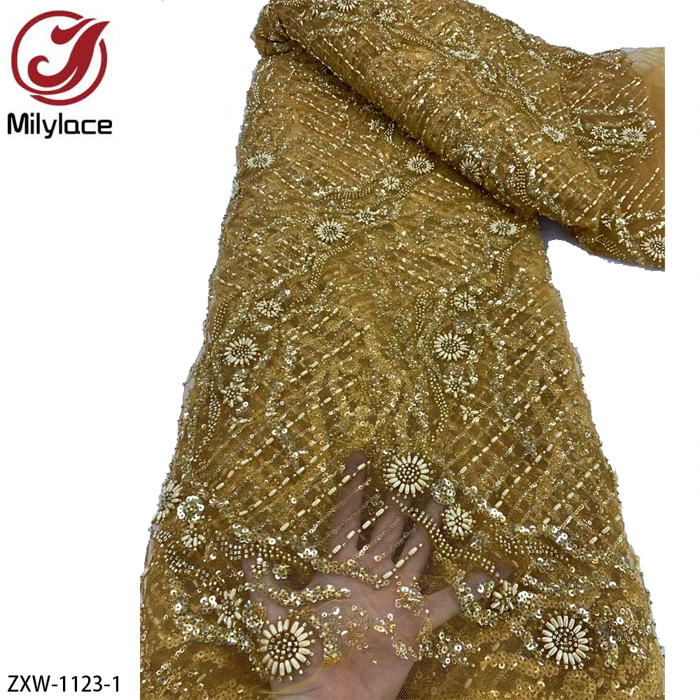 Новинка африканские блестки кружево высокого качества кружевная вышивка
