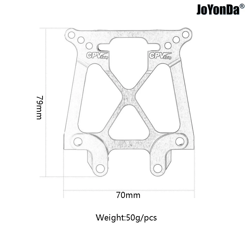 # Алюминиевый передний/задний амортизатор 85060 и стойка кузова для RC HPI 1/8 SAVAGE 21 25 SS 3