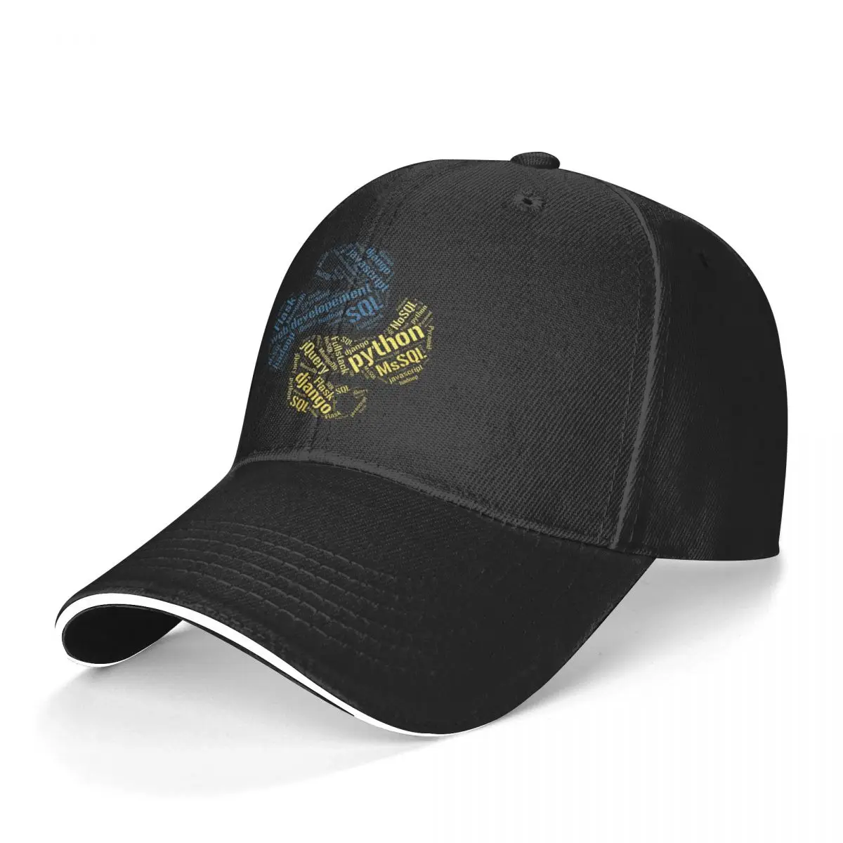Developer Baseball Cap Python Programmer Cool Trucker Hat Spring Male Skate Logo Snapback Cap