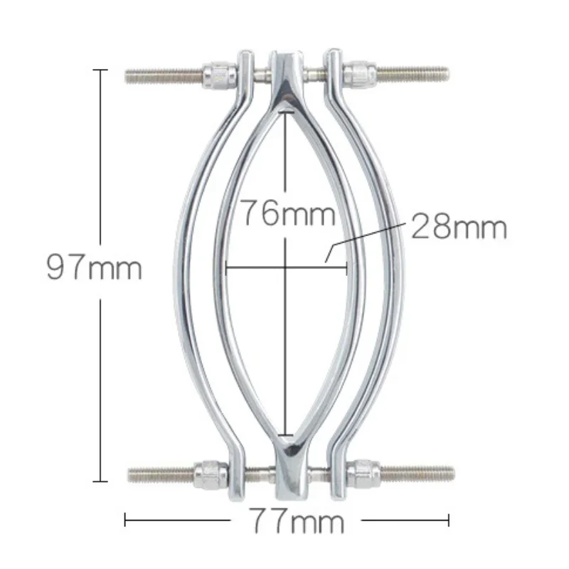 Зажим для губной глазки алюминиевый сплав вагина внутренний вид снайфер