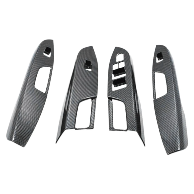 

Дверной подлокотник, стеклоподъемная кнопка, панель управления, крышка, отделка для Suzuki Vitara эскудо 2015-2020, углеродное волокно