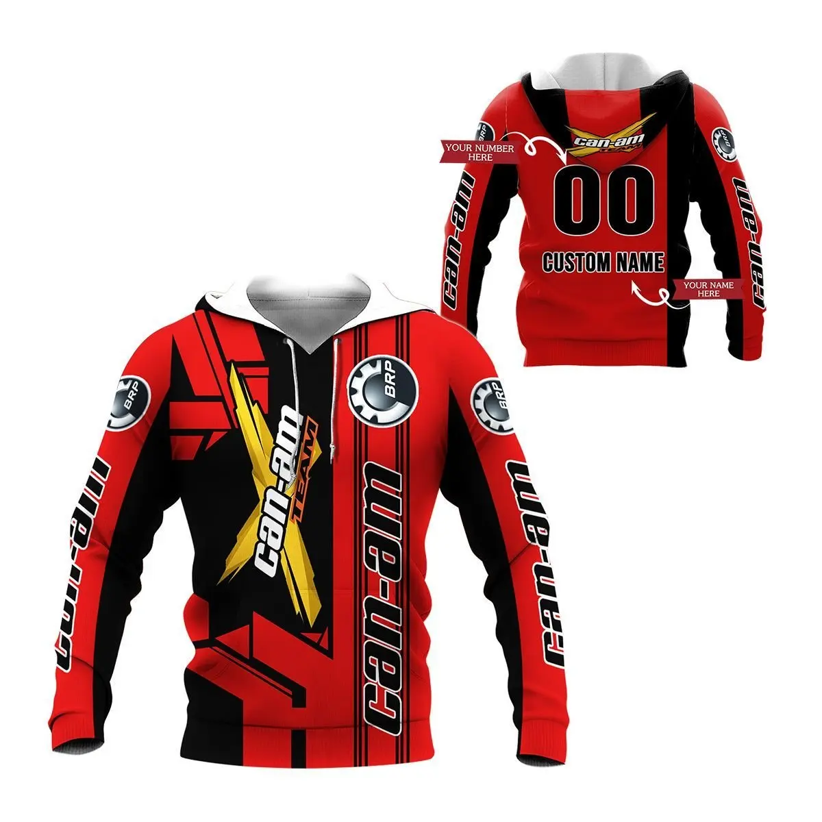 

BRP Essentials Hoodie CAN-AM. New in Hoodies & Sweatshirts Men Custom Name Men's Hooded Sweatshirts Hoody Y2k Streetwear Fashion