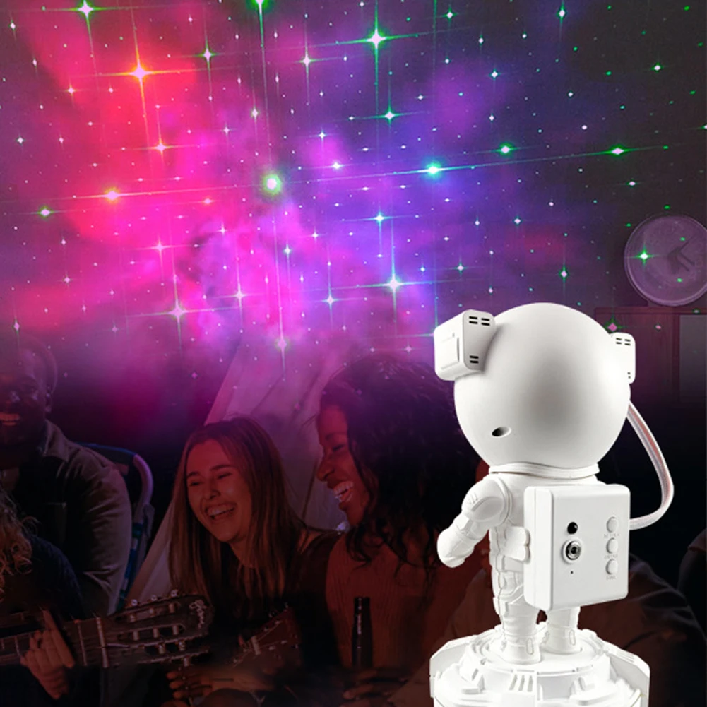 

Bluetooth Audio Galaxy Projector Lamp 8 Modes Starry Sky Night Light Music Sound With Remote Control Chidren Bedroom Decor Gift