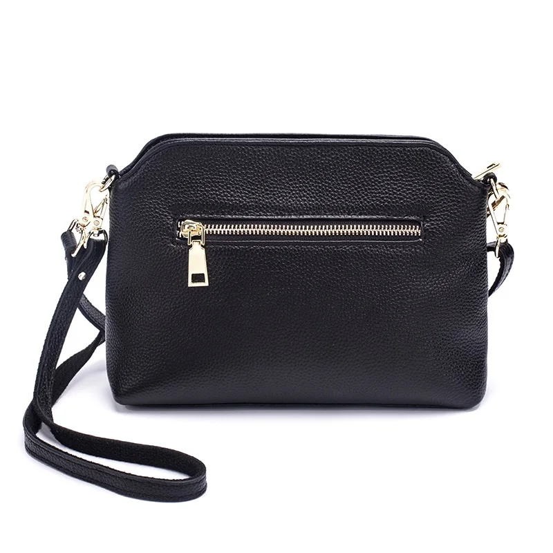 Женская сумка-мессенджер из натуральной кожи