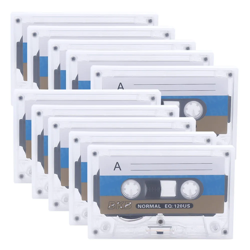 For Speech Music Recording Standard Cassette Blank Tape Player Empty Tape With 60 Mins Magnetic Audio Tape Recording