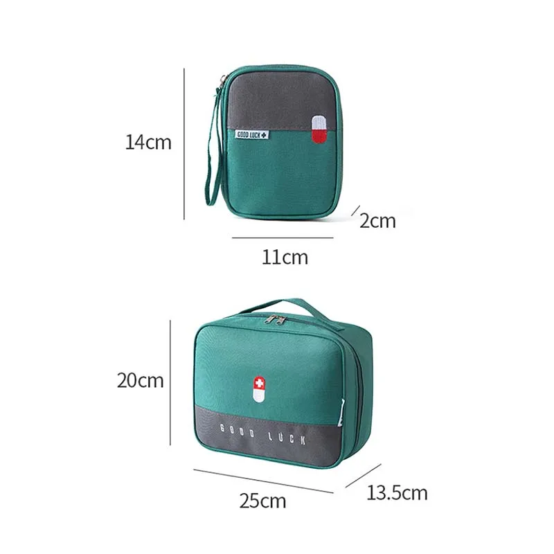 Thickened Layered Medicine Box Large-Capacity Home Portable Waterproof Fabric Cabinet Storage First Aid Kit | Безопасность и