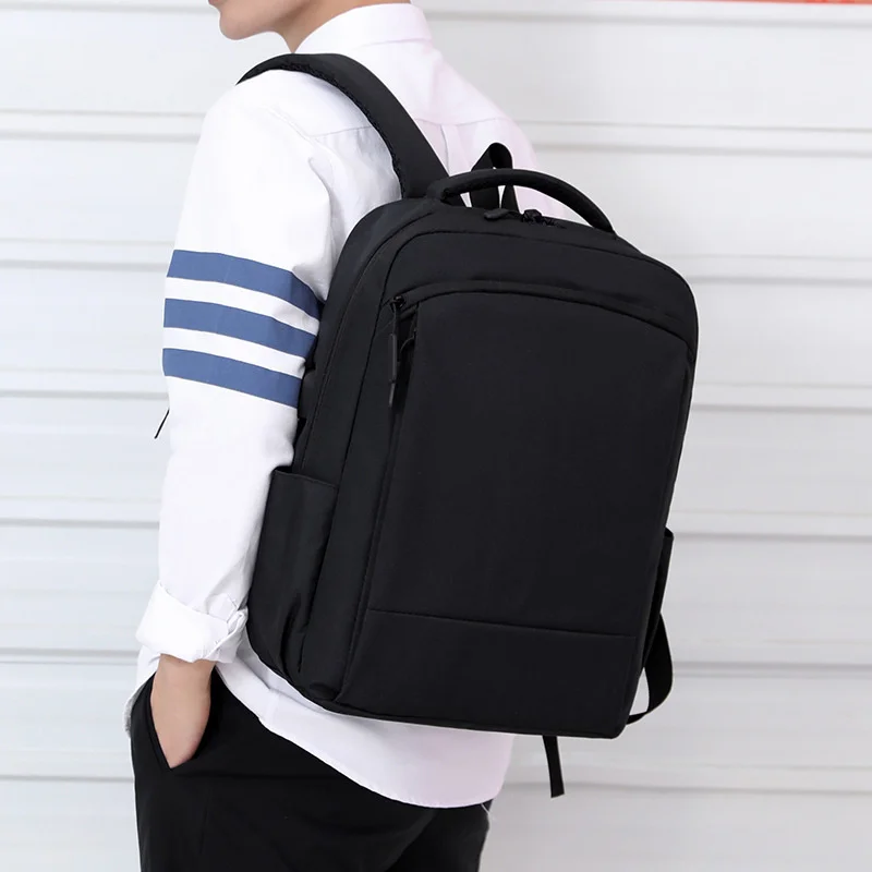 

Korean casual men's backpack high school student schoolbag canvas computer bag backpack tide brand bag luxury backpack