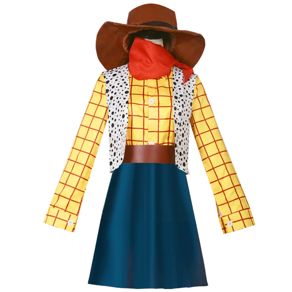 Мультяшная история фильма косплей костюм Вуди Маскировка наряд для мужчин