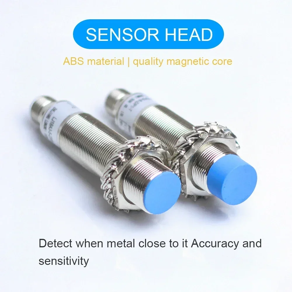 M18 Вставной датчик приближения Sn: 5/8 мм NPN PNP NO NC NO+NC 6-36 В постоянного тока 90-250
