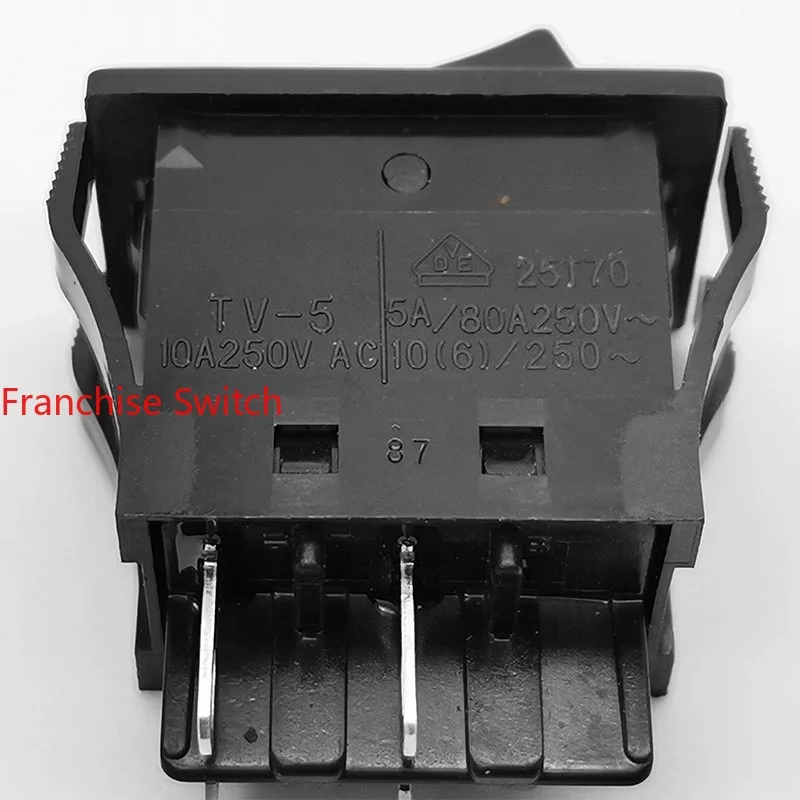 10 шт. клавишный выключатель для лодки 4 фута 2 скорости А В переменного тока