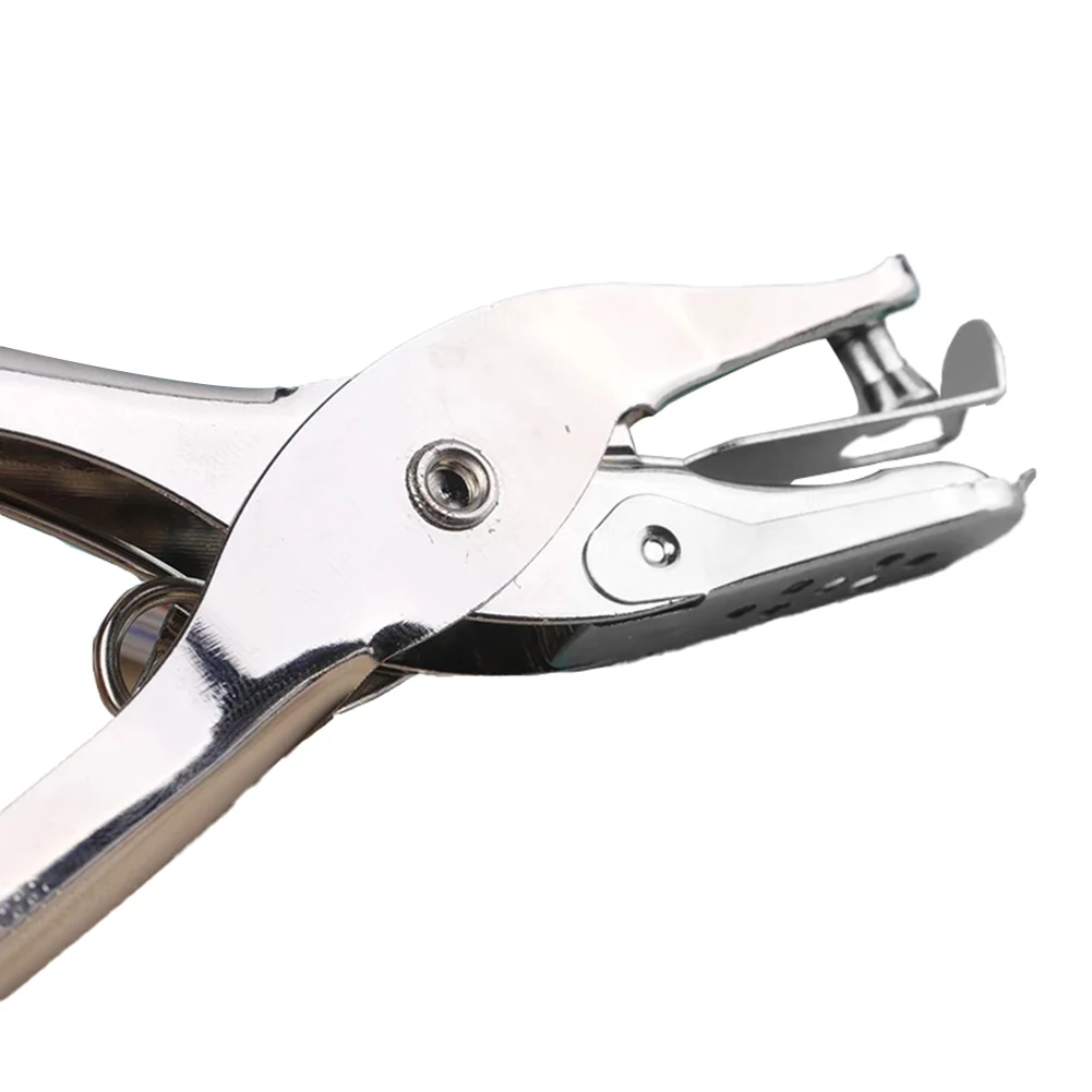 

Hole Puncher Paper Durable-Handheld 6mm Single Round Hole Punch Stainless Steel Scrapbooking Loose-Leaf Paper Cutter Tool