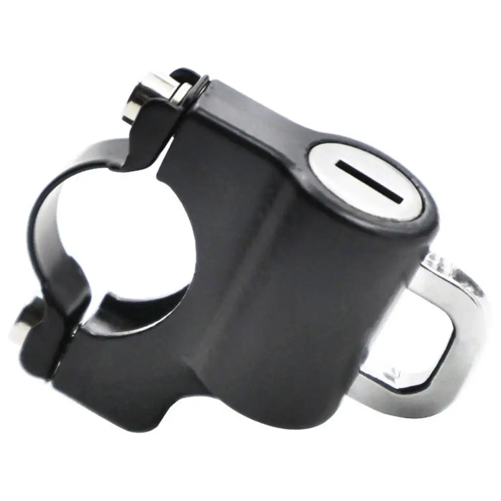 Замок для мотоциклетного шлема универсальный гладкий прочный 22 28 мм защита от