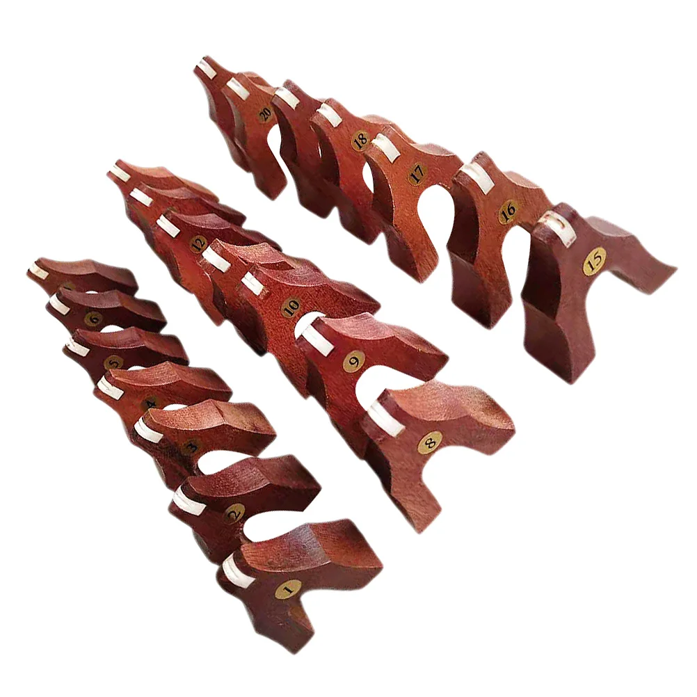 

21Pcs Guzheng Bridges Guzheng Bridges Practical Wooden Guzheng Bridges Simple Guzheng Bridges for Instrument Musician Present