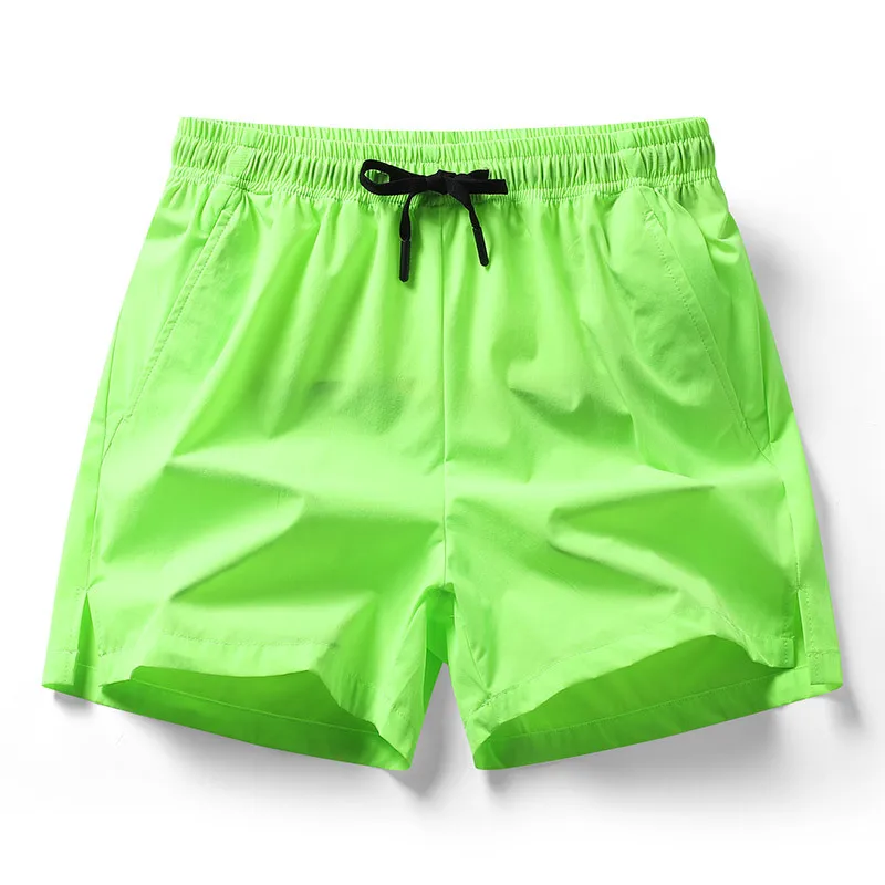 

Mens Beach Shorts Summer Swim Surfing Quick Dry Trunks Fashion Casual Solid Color Drawstring Breathable Board Shorts Bermuda 4XL
