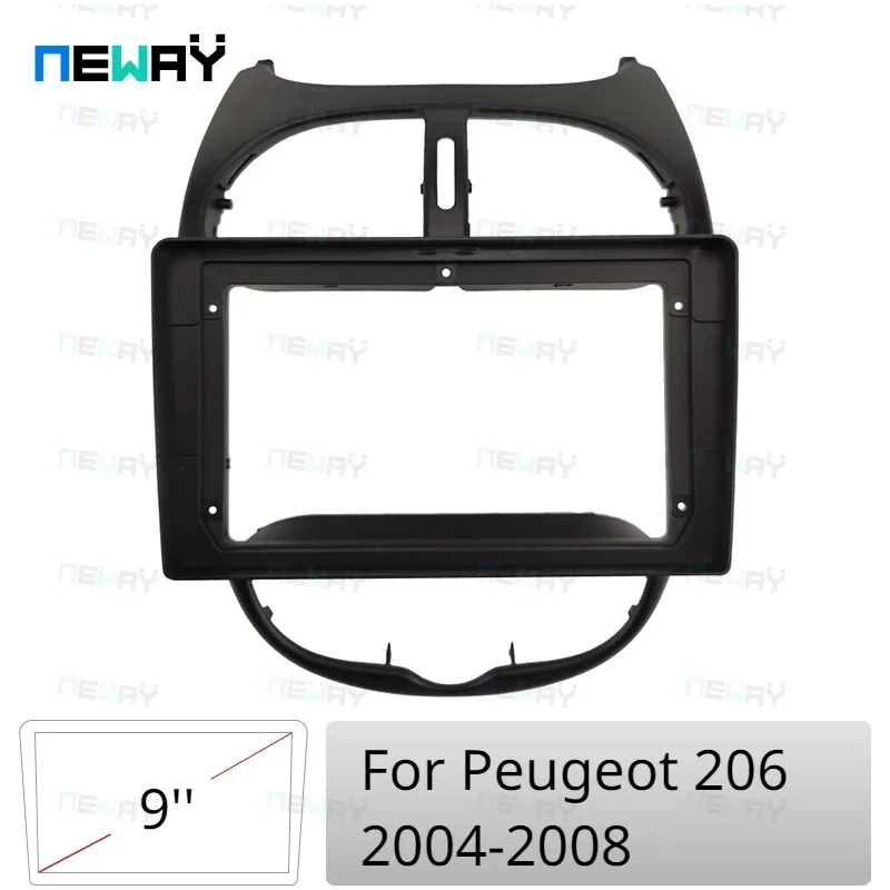 9-дюймовый автомобильный радиоприемник стереоплеер на базе Android 2 Din панель