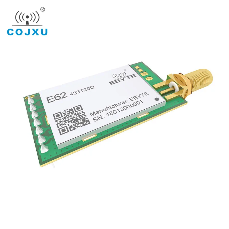433MHz TCXO Full Duplex rf Module ebyte E62-433T20D Long Range Wireless Transceiver iot Transmitter and Receiver UART