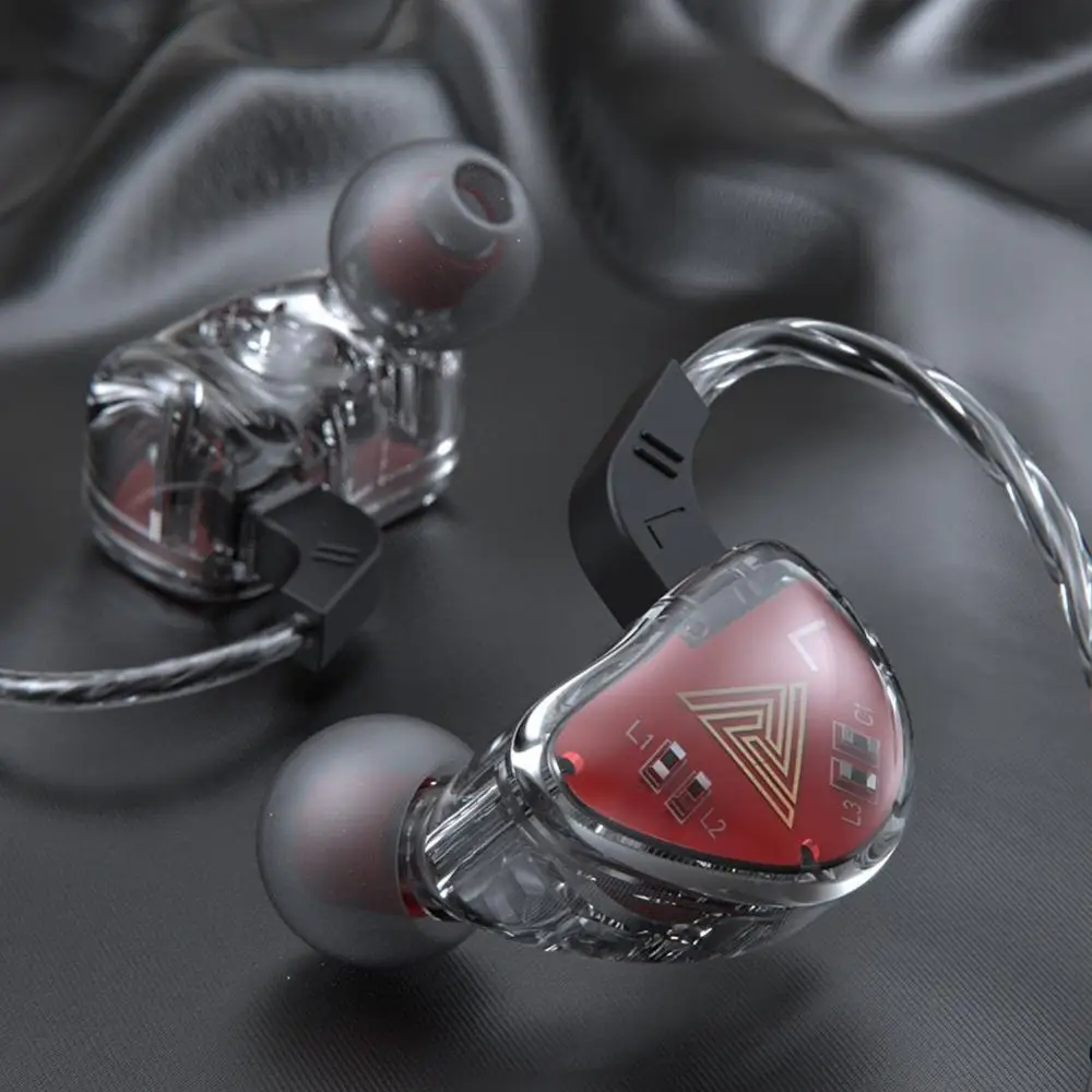 С микрофоном, проводные наушники, Hi-Fi наушники, тяжелые басы, QKZ AK9, спортивные наушники-вкладыши PK-qkz vk4