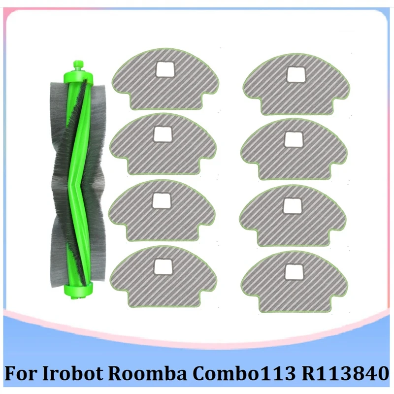 

Main Brush Mop Cloths Rag Replacement For Irobot Roomba Combo113 R113840 Robotic Vacuum Cleaner Spare Parts