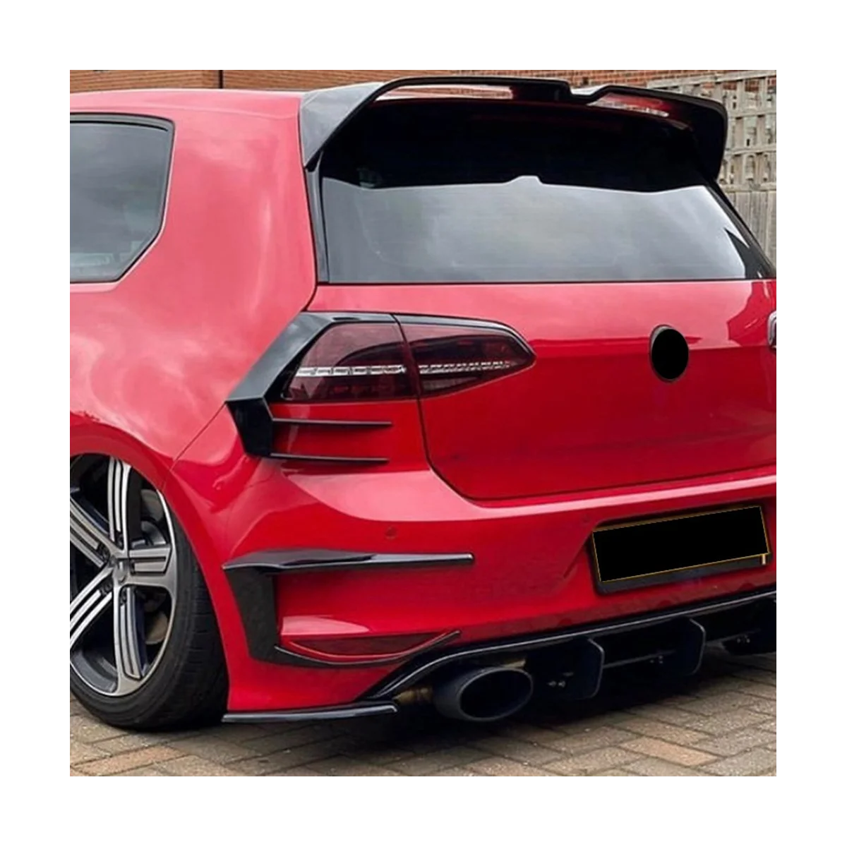 Задний задний бампер для VW Golf 6 MK6 7 MK7 MK7.5 GTI GTD 2009-2020