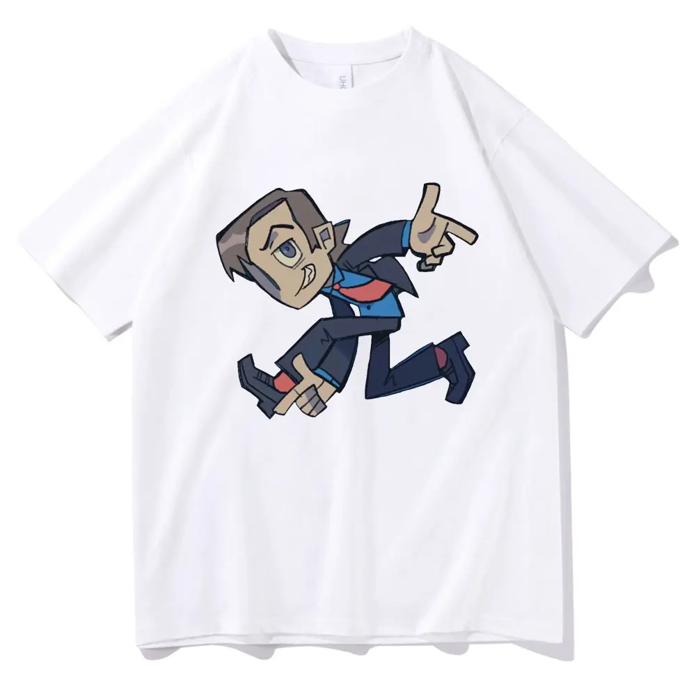 

Saul Goodman Fingerpoint Art T-shirts Cute Anime Cartoon Style Print T Shirts Men Women Hip Hop Oversized Tshirt Men's Rock Tops