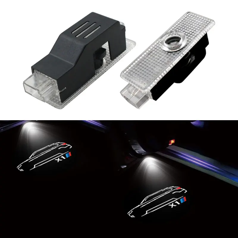 

2 Pieces/Set Car Door Welcome Light HD LED Laser Projector Lamp For X1 X3 X4 X5 X6 Logo F48 F39 F25 F26 E70 F15 F16 E71 G07