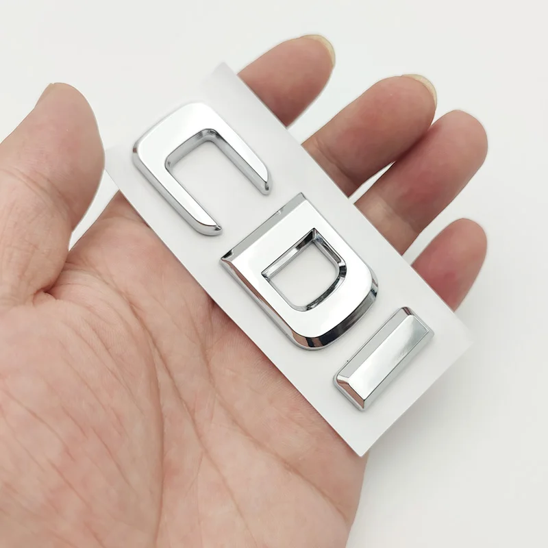 3d ABS хромированные буквы, автомобильный Стайлинг, значок заднего багажника, эмблема CDI, логотип для Mercedes E270 E280 S400 E220 ML320 GLK220, автомобильные аксессуары