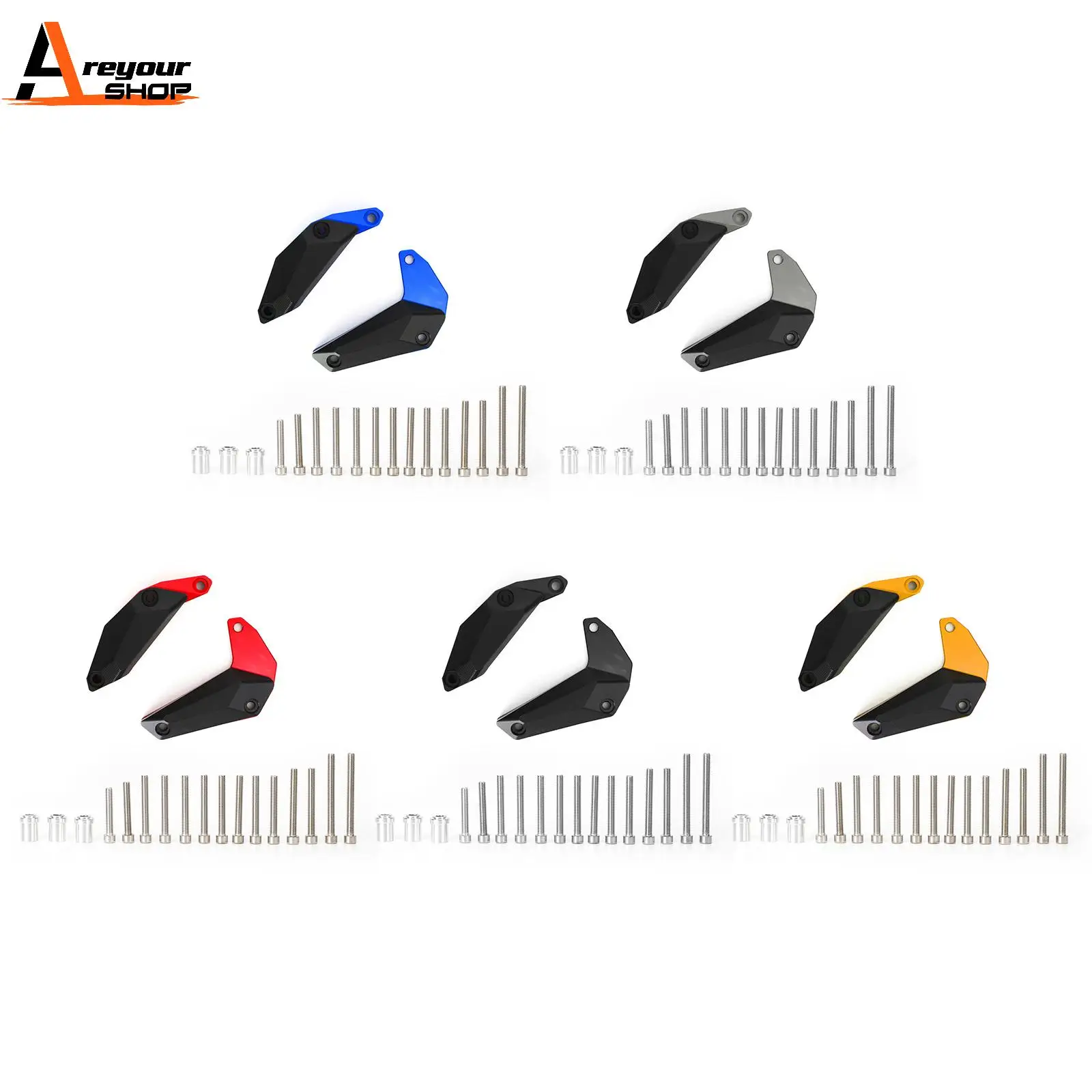 Areyourshop ползунок статора двигателя защитная накладка для YAMAHA R1 R1S 2015 2016 2017 2018 FZ10