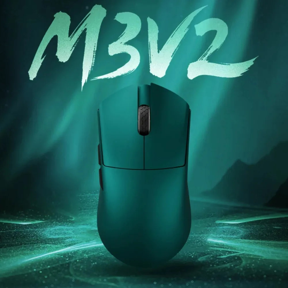Фото Беспроводная игровая мышь Darmoshark M3 V2 8000 Гц с сенсором PAW3395, 26K DPI, ультралегкая, для киберспорта, с программируемыми макросами, 8K мышь №2