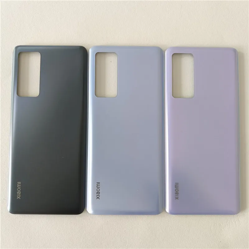 

For Xiaomi Mi 12 Glass Back Battery Cover Rear Door Housing Case Panel Replacement Parts For Xiaomi Mi12 Battery Cover